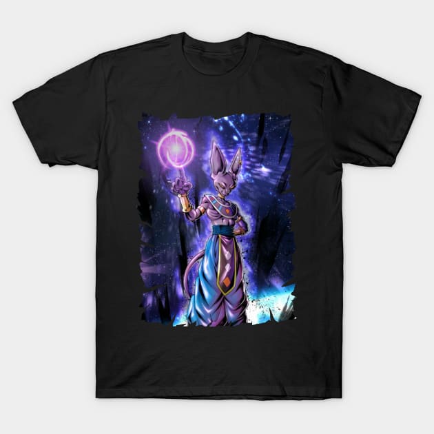 BEERUS MERCH VTG T-Shirt by Kiecx Art